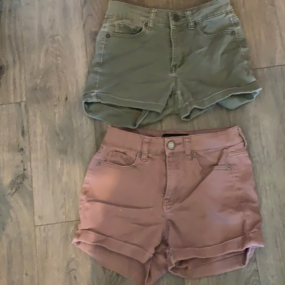 2 pairs of aeropostale shorts